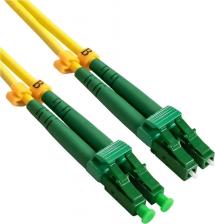 Кабель/переходник Exegate EX295150RUS Патч-корд волоконно-оптический FC-D-9-LC APC-LC APC-10M-LSZH Шнур ВО SM 9 125 OS2 G.652.D, LC APC-LC APC, Duplex, LSZH, 10м