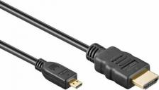 Кабель/переходник Exegate Кабель HDMI - Micro HDMI, 1,8м Black (EX254073RUS)