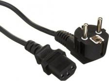 Кабель/переходник Exegate Кабель питания Power PC-1,8P Евровилка Schuko- C13/1.0mm2, медь, черный, 10A, 1.8м