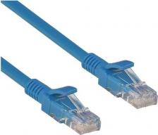 Кабель/переходник Exegate Кабель витая пара UTP-RJ45-RJ45-5e-0,3M-BL 5e 0,3 м