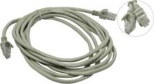 Кабель/переходник Exegate Кабель витая пара UTP-RJ45-RJ45-5e-3M-GY 5e 3 м