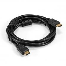 Кабель/переходник Exegate кабели EX294689RUS Кабель HDMI EX-CC-HDMI-2.0F 19M 19M, 2м, v1.4b, ферритовые кольца, позолоченные контакты
