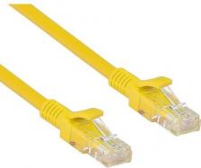 Кабель/переходник Exegate Сетевой кабель UTP cat.6 50cm Yellow UTP-RJ45-RJ45-C6-0.5M-YL / EX282021RUS