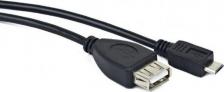 Кабель/переходник Gembird Кабель A-OTG-AFBM-001, micro USB на USB-A, 6 см