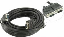 Кабель/переходник Gembird Кабель VGA 10м Premium тройное экранирование черный CC-PPVGA-10M-B