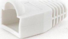 Кабель/переходник Gembird Колпачок для коннектора RJ-45 White BT5WH/5 - 100 шт