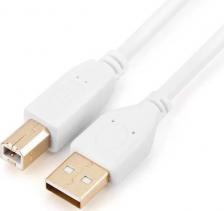 Кабель/переходник GoPower Кабель 00-00028931 USB A (m)-USB B (m) 1.8м ПВХ белый Premium Zip-Lock c подвесом