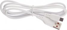 Кабель/переходник GoPower Кабель GP01M USB (m)-microUSB (m) 1.0м 2.4A ПВХ белый (1/800)