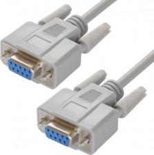 Кабель/переходник GreenConnect Аксессуар COM DB9/DB9 9F/9F 5m Grey GCR-DB901-5m
