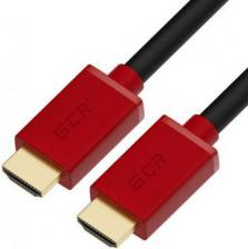 Кабель/переходник GreenConnect Кабель GCR-HM401 HDMI - HDMI 3 м Red/Black