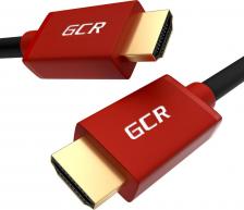 Кабель/переходник GreenConnect Кабель GCR-HM401 HDMI - HDMI 5 м Red/Black