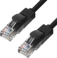 Кабель/переходник GreenConnect Кабель RJ45-RJ45 1м M-M Black (GCR-LNC06-1.0m)