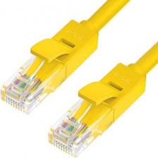 Кабель/переходник GreenConnect Кабель RJ45-RJ45 2м M-M Yellow (GCR-LNC02-2.0m)