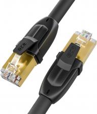 Кабель/переходник GreenConnect Кабель RJ45-RJ45 M-M Black 0,5m (GCR-52556)