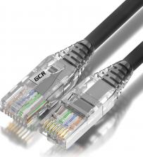 Кабель/переходник GreenConnect LAN кабель UTP cat 6 для подключения интернета 10 Гбит/с RJ45 серый 5.0м