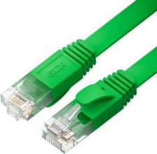 Кабель/переходник GreenConnect Патч-корд плоский UTP cat.6 10 Гбит/с компьютерный кабель для интернета 1м