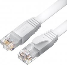 Кабель/переходник GreenConnect Патч-корд плоский UTP cat.6 10 Гбит/с компьютерный кабель для интернета 3м 4603768529149
