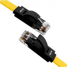 Кабель/переходник GreenConnect Патч-корд плоский UTP cat.6 RJ45 LAN компьютерный кабель для интернета медный 15м
