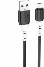 Кабель/переходник Hoco Data кабель USB X82 micro usb, 2,4A, 1 метр, черный