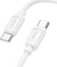 Кабель/переходник Hoco Кабель интерфейсный X115 6942007652001 USB-C-USB-C 1.2м белый