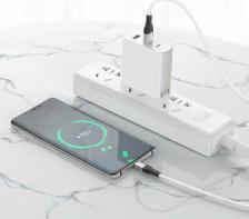 Кабель/переходник Hoco Кабель USB - Type-C X72 Creanar, 1.0м, 2.4A, цвет: черный