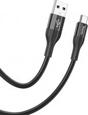 Кабель/переходник Hoco Кабель USB - Type-C X72 Creanar, 1.0м, 2.4A, цвет: черный