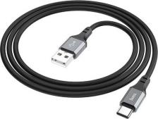Кабель/переходник Hoco Кабель Usb - Type-C X86 1 М Черный