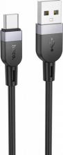 Кабель/переходник Hoco Кабель USB-USB Type-C, 3А, 18 Вт, 2 м, черный, Energy X109