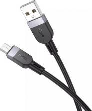 Кабель/переходник Hoco Кабель X109, micro USB (m) - USB (m), 1м, 2.4A, черный [micro 36353]