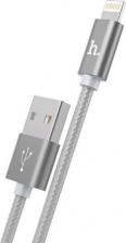 Кабель/переходник Hoco Кабель x2 Lightning 1м Grey