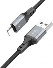 Кабель/переходник Hoco Кабель X92 Honest USB to Lightning 2,4A, 3м черный