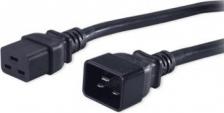 Кабель/переходник HyperLine Кабель IEC 320 C19-IEC 320 C20 розетка-розетка 3м (43795)