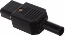 Кабель/переходник HyperLine Прямой разъем на кабель CON-IEC320C13