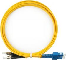 Кабель/переходник HyperLine Волоконно-оптический шнур FC-D2-9-LC/UR-SC/UR-H-2M-LSZH-YL