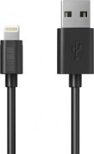 Кабель/переходник InterStep Кабель Lightning MFI, черный