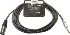 Кабель/переходник Invotone Кабель аудио 1xJack - 1xXLR ACM1010S/BK 10.0m