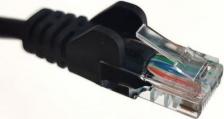 Кабель/переходник iOpen Патч-корд UTP кат.6, 15м, RJ45-RJ45, черный, (ANP612B-BK-15M)