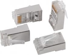 Кабель/переходник ITK Коннектор, RJ-45 FTP SOLID