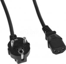 Кабель/переходник KingPrice Кабель сетевой KP-PC-Euro-C13-3m, Евровилка - IEC C13, 3м, черный