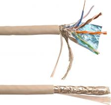 Кабель/переходник LanMaster Кабель медный Кабель информационный LAN-5ESFUTP-HFLT-GY кат.5E SF/UTP 4 пары 24AWG LSZH внутренний 305м серый