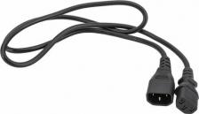 Кабель/переходник LanMaster Кабель питания LAN-PP13-14-1.0-BK (LAN-PP13/14-1.0-BK)