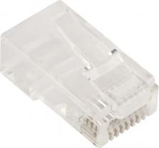 Кабель/переходник LanMaster Коннектор LAN-EZ45-8P8C/U5E-100 UTP кат.5E RJ45 прозрачный