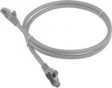 Кабель/переходник LanMaster Патч-корд RJ45 - RJ45, 4 пары, FTP, категория 6, 1.5 м, серый, LSZH, LAN-PC45/S6-1.5-GY