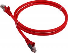 Кабель/переходник LanMaster Патч-корд вилка RJ-45, вилка RJ-45, кат.6, LSZH, 1м, красный [lan-pc45/s6-1.0-rd]