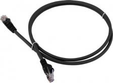 Кабель/переходник LanMaster Патч-корд вилка RJ-45, вилка RJ-45, кат.6, LSZH, 2м, черный [lan-pc45/u6-2.0-bk]