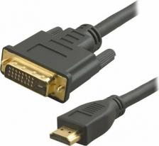 Кабель/переходник Lazso Кабель WH-141 соединительный HDMI-DVI. Максимальная скорость передачи 3,4Гбит/с, максима