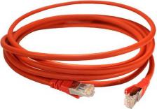 Кабель/переходник Legrand Шнур коммутационный RJ 45 - категория 6a - S/FTP - LSZH - экранированный - 3 м - красный 051872