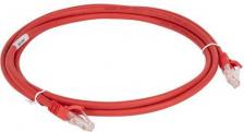 Кабель/переходник Legrand Шнур коммутационный RJ 45 - категория 6a - U/UTP - LSZH - неэкранированный - 3 м - красный 051880