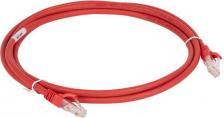 Кабель/переходник Legrand Шнур коммутационный RJ 45 - категория 6a - U/UTP - LSZH - неэкранированный - 5 м - красный 051881