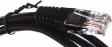 Кабель/переходник Netlan Патч-корд UTP кат.5e, 10 м, RJ45-RJ45, черный, CU, 5 шт., EC-PC4UD55B-BC-PVC-100-BK-5